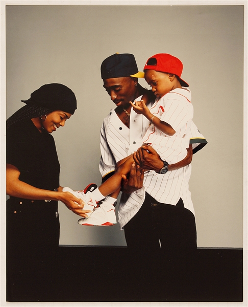 Tupac Shakurs Personal "Poetic Justice" Original Photograph with Janet Jackson 