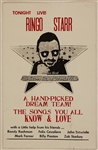 Ringo Starr and His All-Star Band World Tour Original Concert Poster Featuring John Entwistle and More