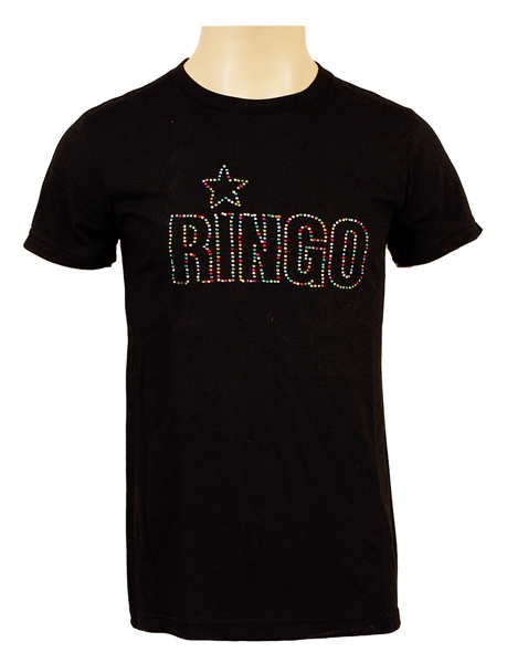 Ringo Starr Stage Worn "Ringo" Black T-Shirt 
