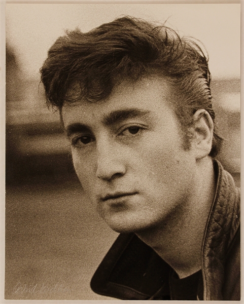 John Lennon 1960 "Hamburg Fun Fair" Original Astrid Kirchherr Signed Photograph
