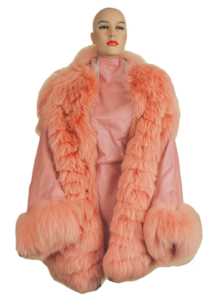 Lady Gaga "Cheek to Cheek" MTV Promotional Photo Shoot Worn Custom Faux Fur Coat
