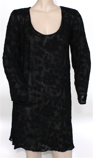 Heart Ann Wilson Stage Worn Black Dress