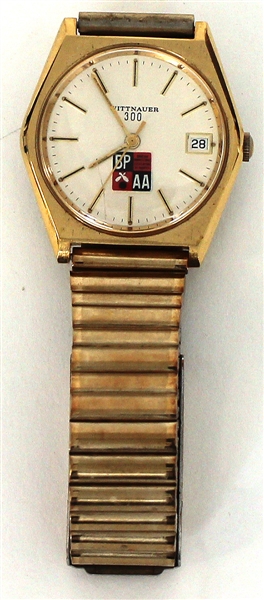 Mark Roths Owned and Worn Professional Bowlers Association (PBA) Wittnaur Gold Watch 