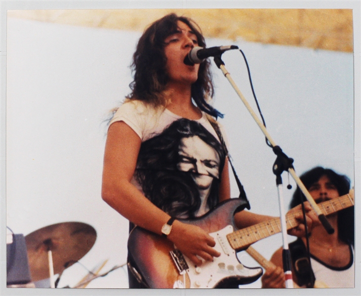 Tommy Bolin Over-Sized Original Concert Photograph
