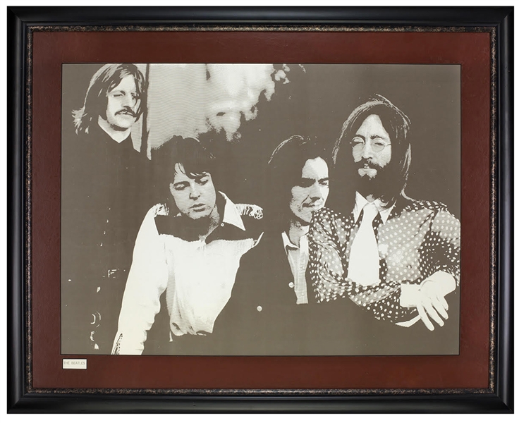 The Beatles 1968 Rare Framed & Matted Print