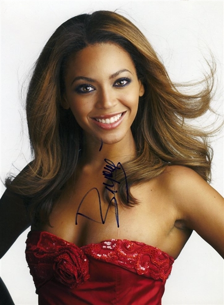 Beyoncé  Signed Photograph c. 1990s (Rare Full Signature)