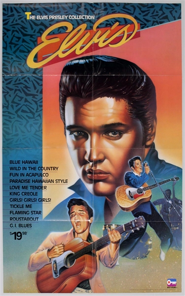 "The Elvis Presley Collection" Original Promotional Poster (22 x 36)