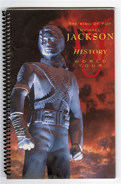 Michael Jackson Owned & Used History World Tour Concert Itinerary