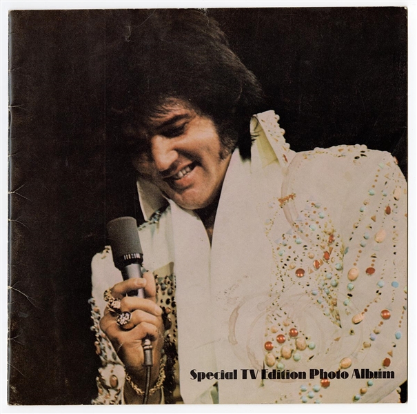 Elvis Presley Original 1976 Special TV Edition Photo Album 