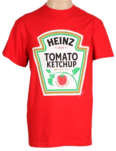 Ed Sheeran Owned & Worn Heinz Tomato Ketchup T-Shirt