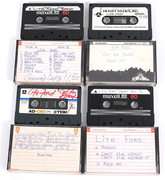The Runaways Lita Ford Original Unreleased Demo Tape Recordings