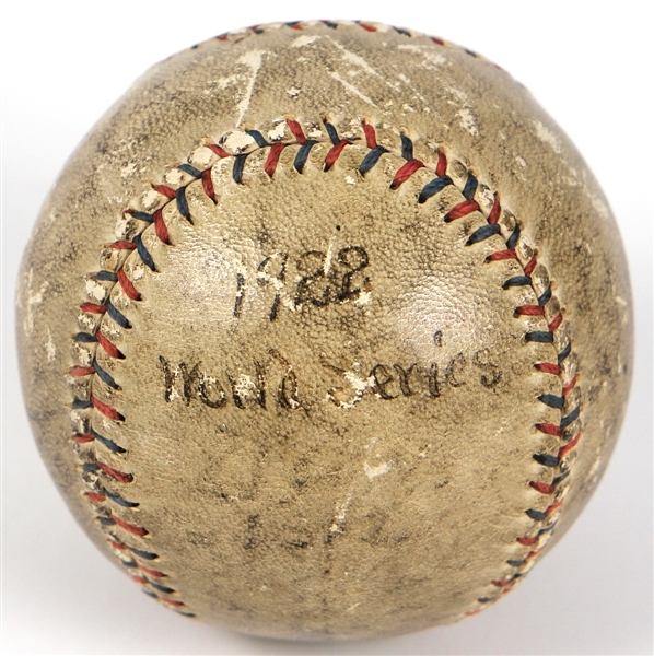 1922 World Series Game Used Baseball