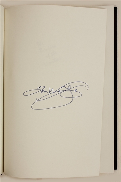 Tom Wolfe Signed Limited First Edition “The Bonfire of the Vanities” & Original Film Script