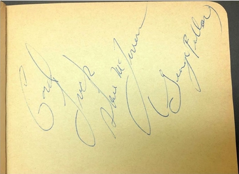 Steve McQueen & The Great St. Louis Bank Robbery Autograph Lot JSA LOA