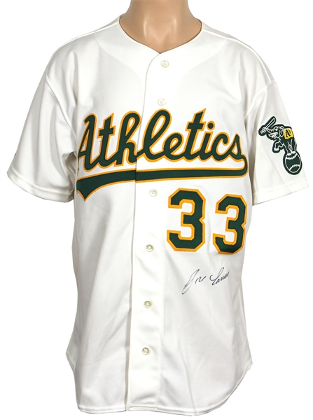 Jose Canseco Signed Oakland Athletics Cooperstown Rookie Replica Jersey
