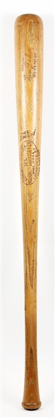 Lou Gehrig Vintage H & B 125 Baseball Bat