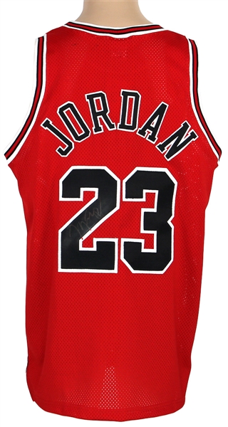 Michael Jordan Chicago Bulls Incredible Signed Jersey
