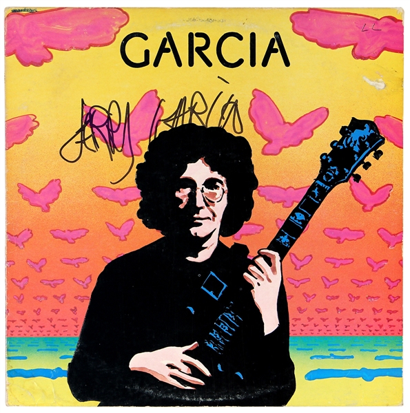 Jerry Garcia Signed "Garcia" Debut Solo Album JSA