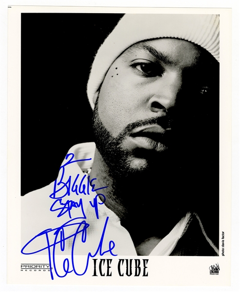 Ice Cube Signed & Inscribed Promotional Photograph