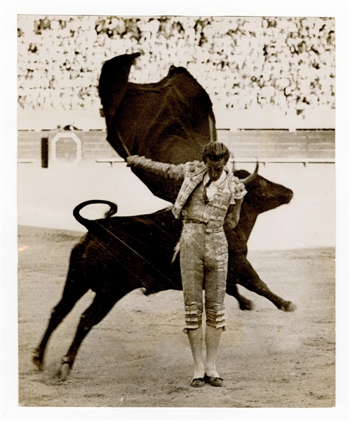 Spanish Bull Fighting Legend Manolete Photograph Collection