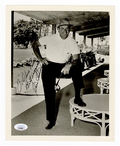 Sam Snead Signed and Inscribed Photograph JSA