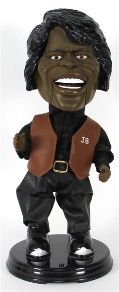 James Brown Signed and "I Feel Good" Inscribed Dancing Doll