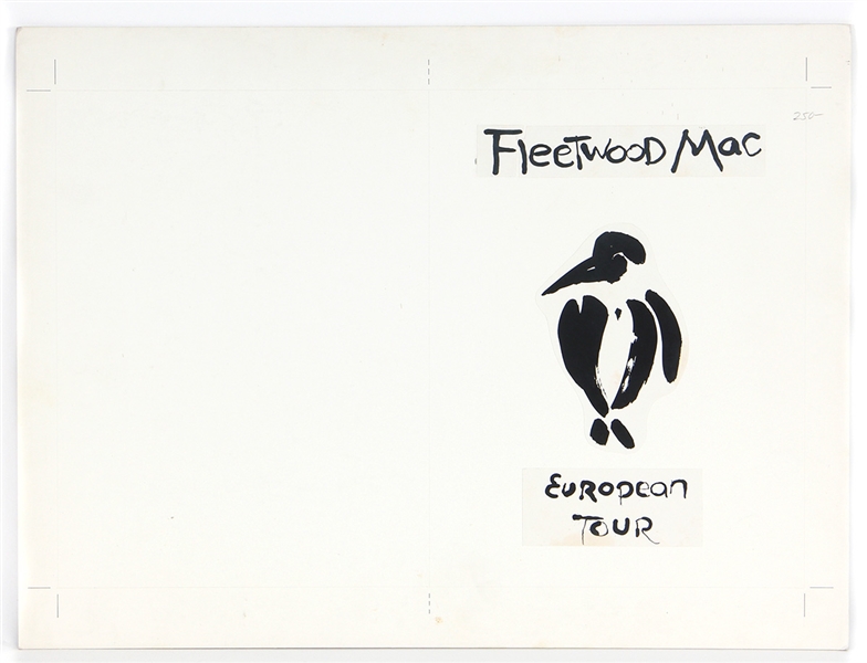 Fleetwood Mac European Tour Original Larry Vigon Graphic Artwork