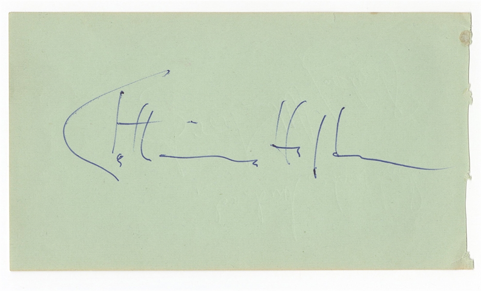 Katharine Hepburn Autograph