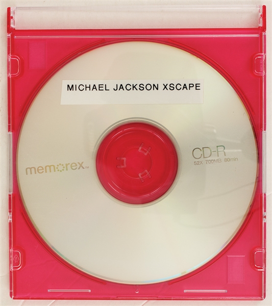 Michael Jacksons Personal Unreleased Original Composition "Xscape" CD