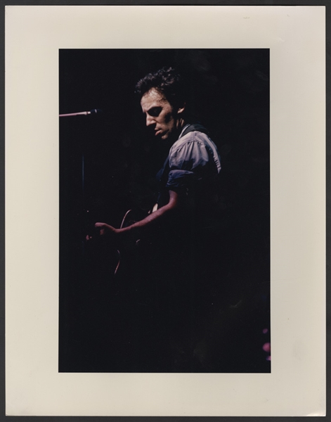 Bruce Springsteen Original Annie Leibovitz Vintage Silver Gelatin Print