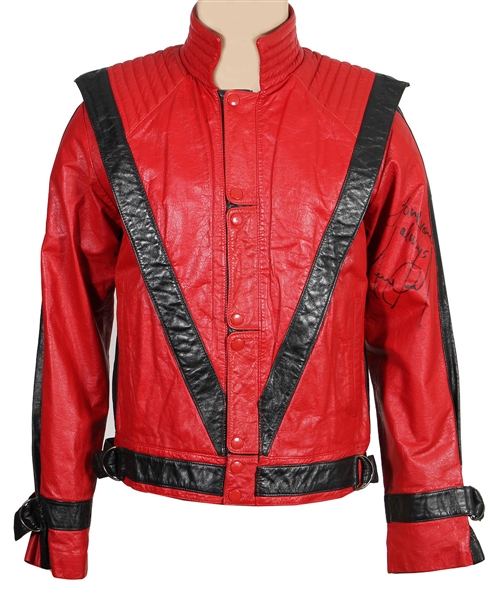 Michael Jackson Signed "Thriller" Jacket