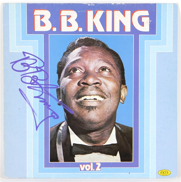 B.B. King Signed “BB King Vol. 2’ Album JSA