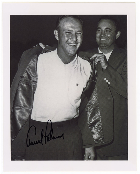 Arnold Palmer Masters Win Signed Photograph