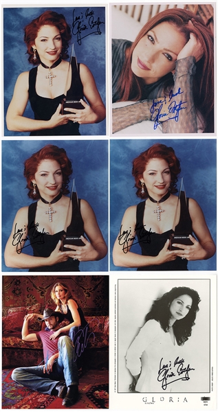 Gloria Estefan Signed Photographs (6)