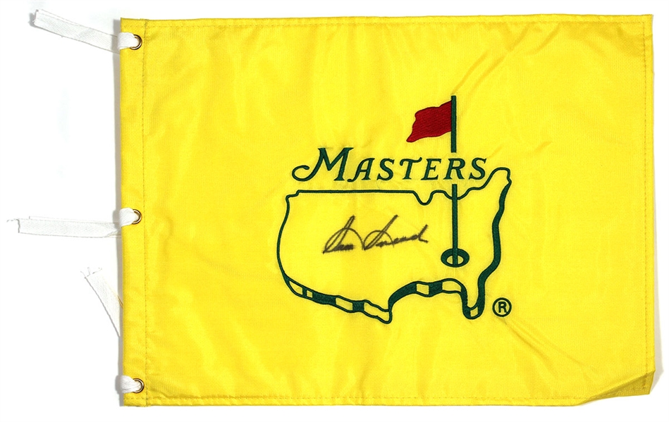 Sam Snead Signed Masters Pin Flag