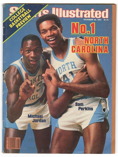 Michael Jordan First Sports Illustrated Cover