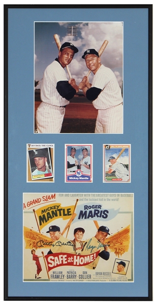 Lot of 15 Mickey Mantle, Joe DiMaggio & Roger Maris Signed Photographs Not Authenticated