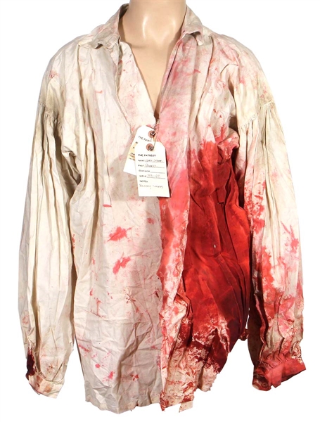 Heath Ledger "The Patriot" Screen Worn Bloodied Shirt