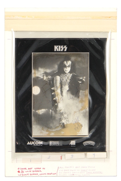 Lot Detail Kiss Solo Albums Promo Photo Part Production Proof