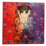 Paul McCartney Signed “Tug of War” Album (REAL)