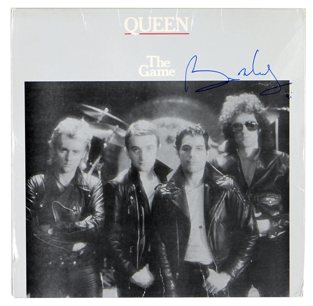 Brian May Signed “The Game” Album (REAL)