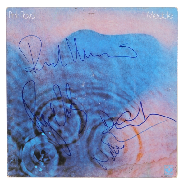Pink Floyd Band Signed “Meddle” Album (JSA & Floyd Authentic)