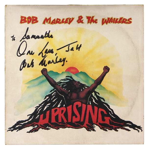 Bob Marley Signed & Inscribed "Uprising" Album (JSA & REAL)