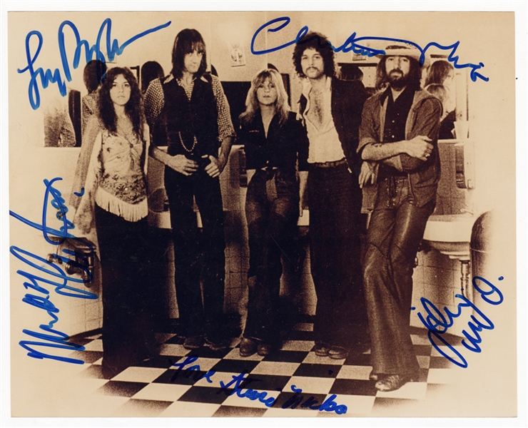 Fleetwood Mac Band Signed Photograph (Beckett & John Brennan Collection)
