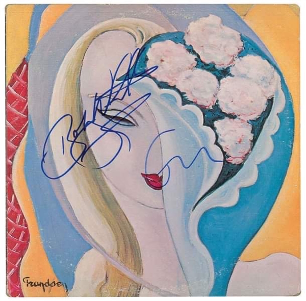 Eric Clapton and Bobby Whitlock Signed “Layla” album (Beckett, REAL & John Brennan Collection)
