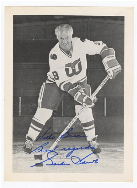Hockey Legends Autograph Archive (7 Signatures)
