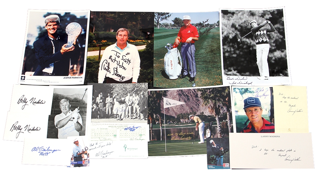 Golf Autograph Collection (30)