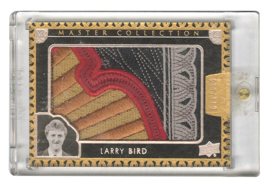 2015 Upper Deck #LC-10 Larry Bird Master Collection Logo Patch (#071/125)