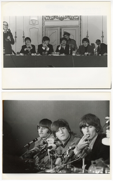 Lot Detail Beatles Original Vintage Wire Photographs