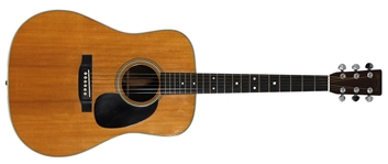 Elvis Presley Owned and Stage Used 1974 Martin D28 Acoustic Guitar (Charlie Hodge LOA & RGU)